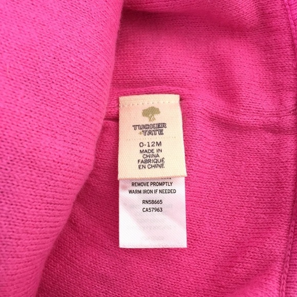 Tucker + Tate Girls Rainbow Pom Pom Beanie Hat NEW - Picture 5 of 6